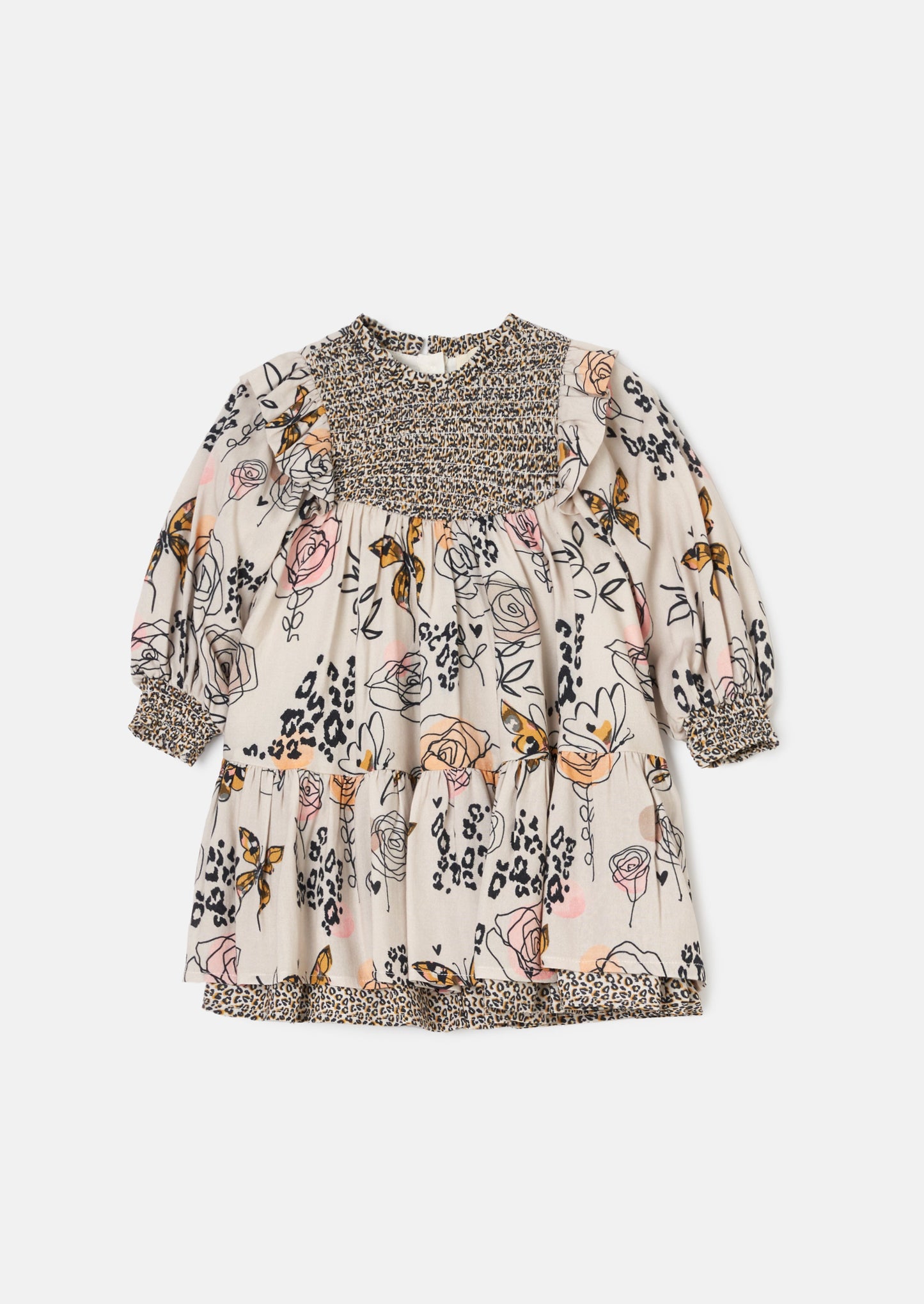 Lyra Baby Butterfly Print Dress