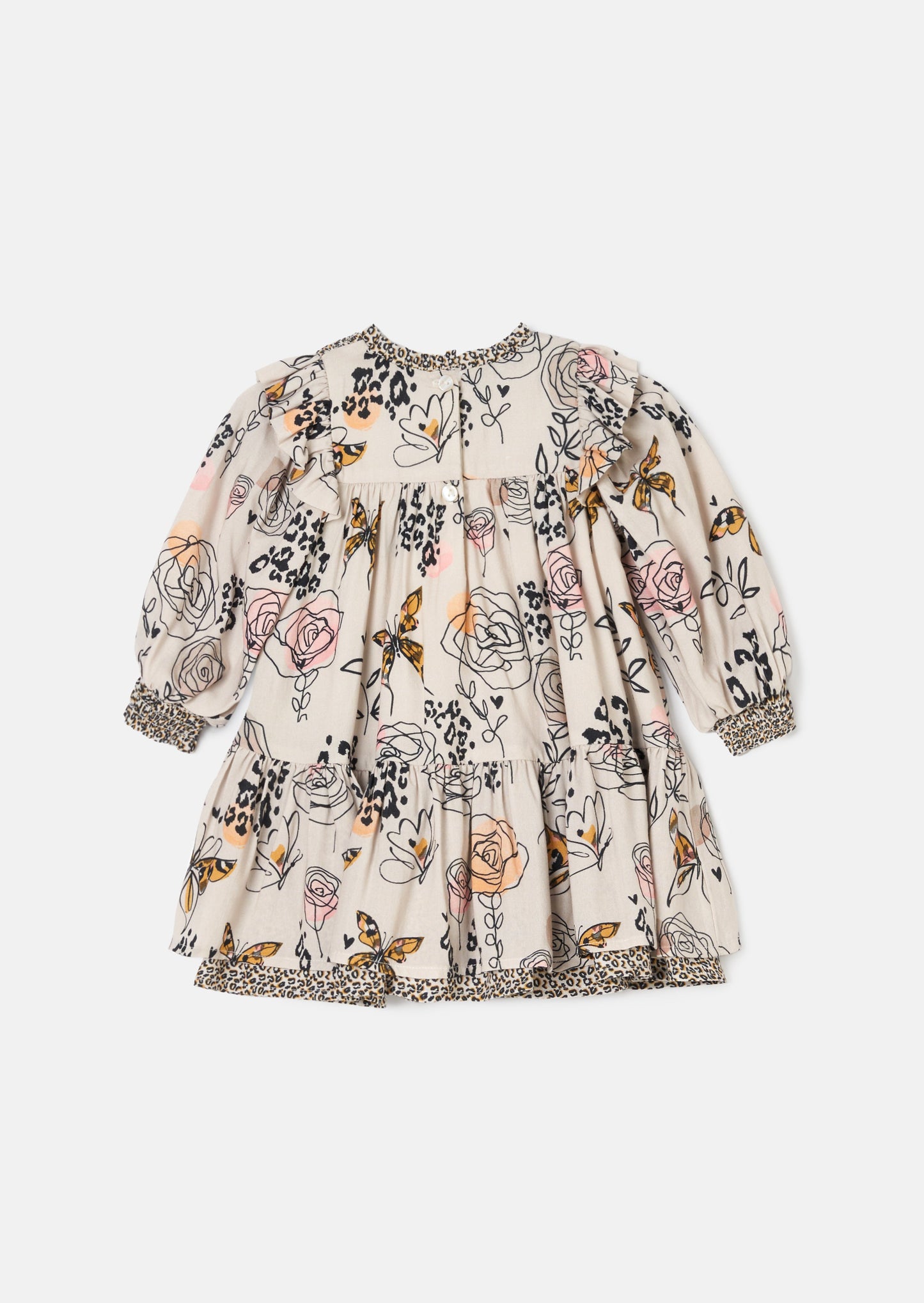 Lyra Baby Butterfly Print Dress