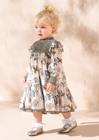 Lyra Baby Butterfly Print Dress