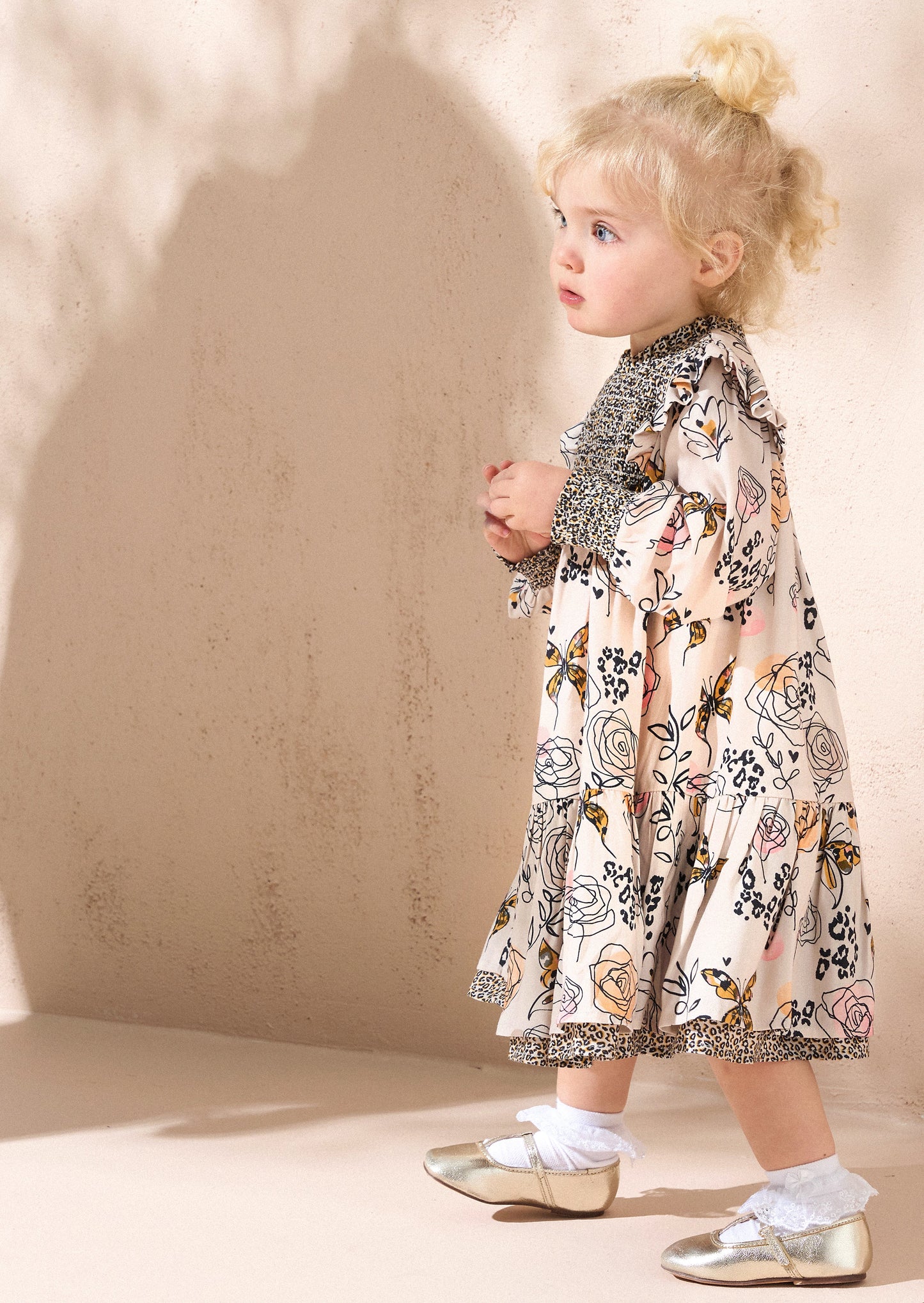 Lyra Baby Butterfly Print Dress