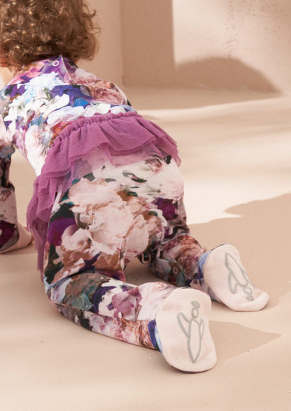 Fleur Multi Floral Tutu Babygrow and Headband