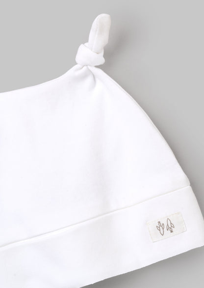 Marcel White Organic Cotton Babygrow