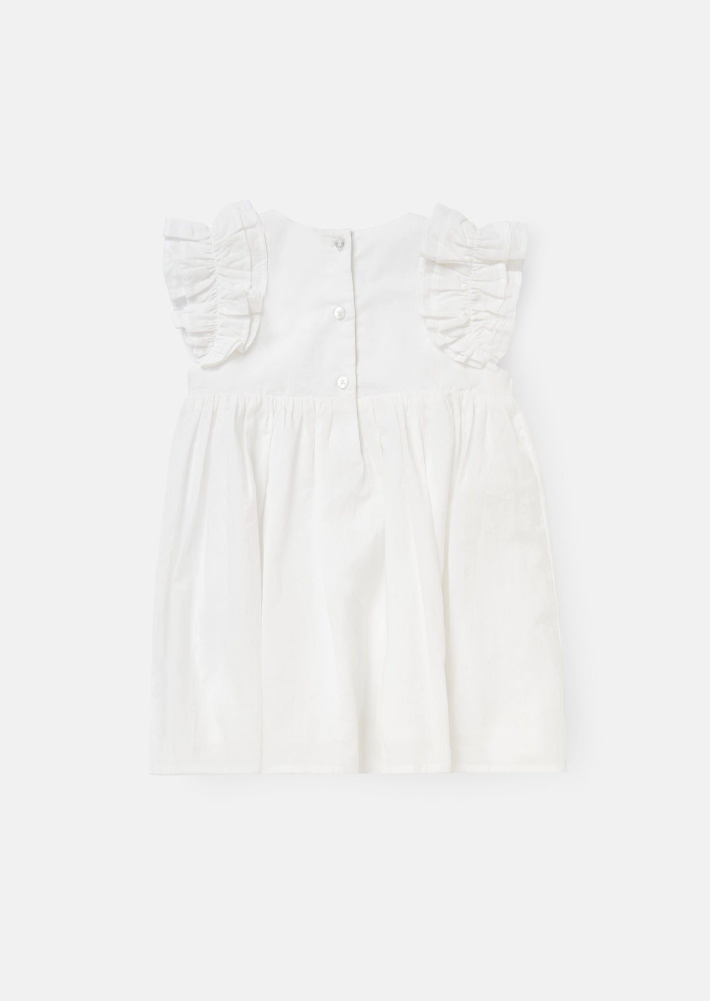 Liberty White Flower Waist Dress