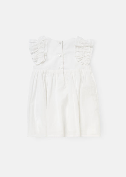 Liberty White Flower Waist Dress