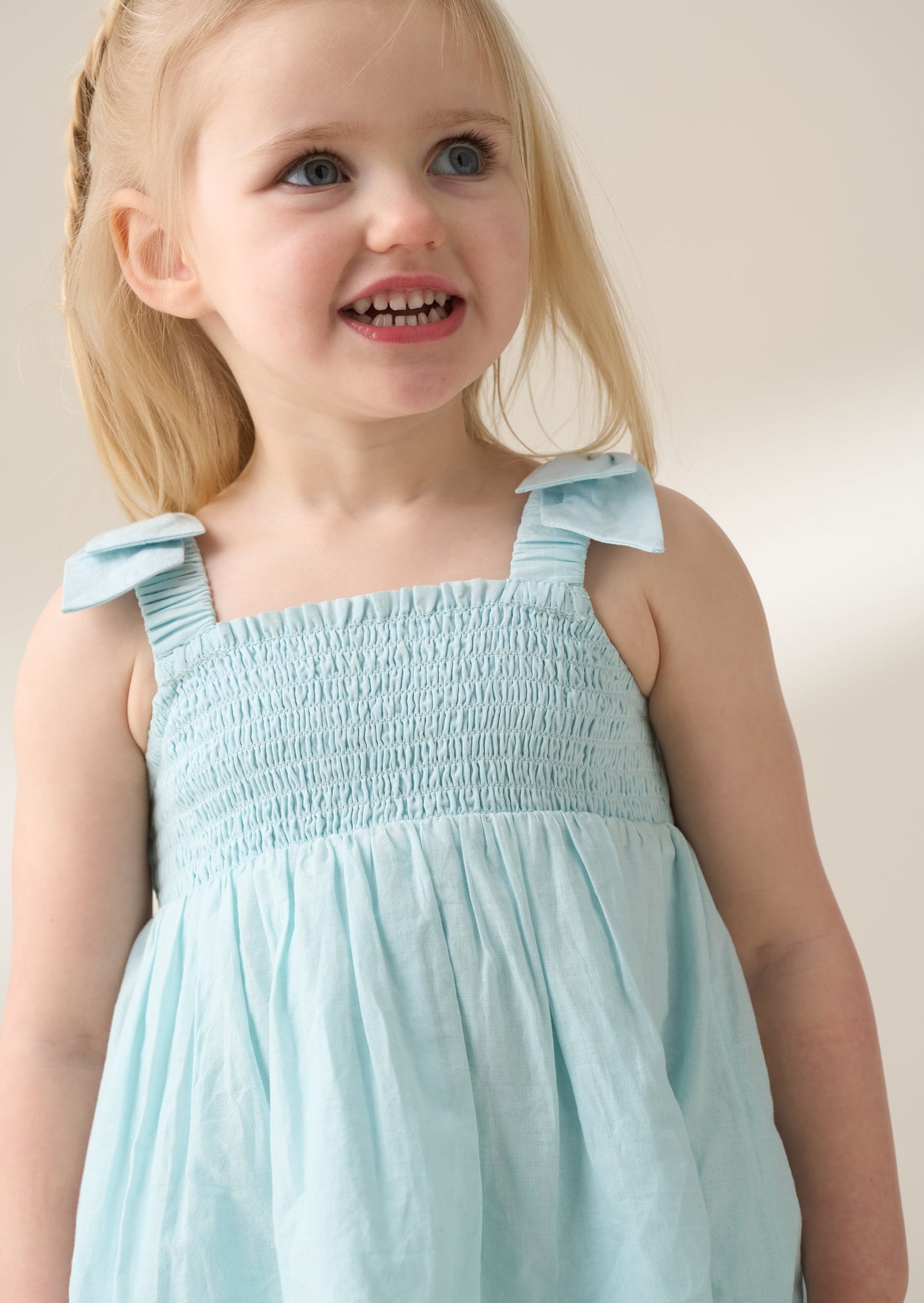 Lina Blue Embroidered Top and Short Set