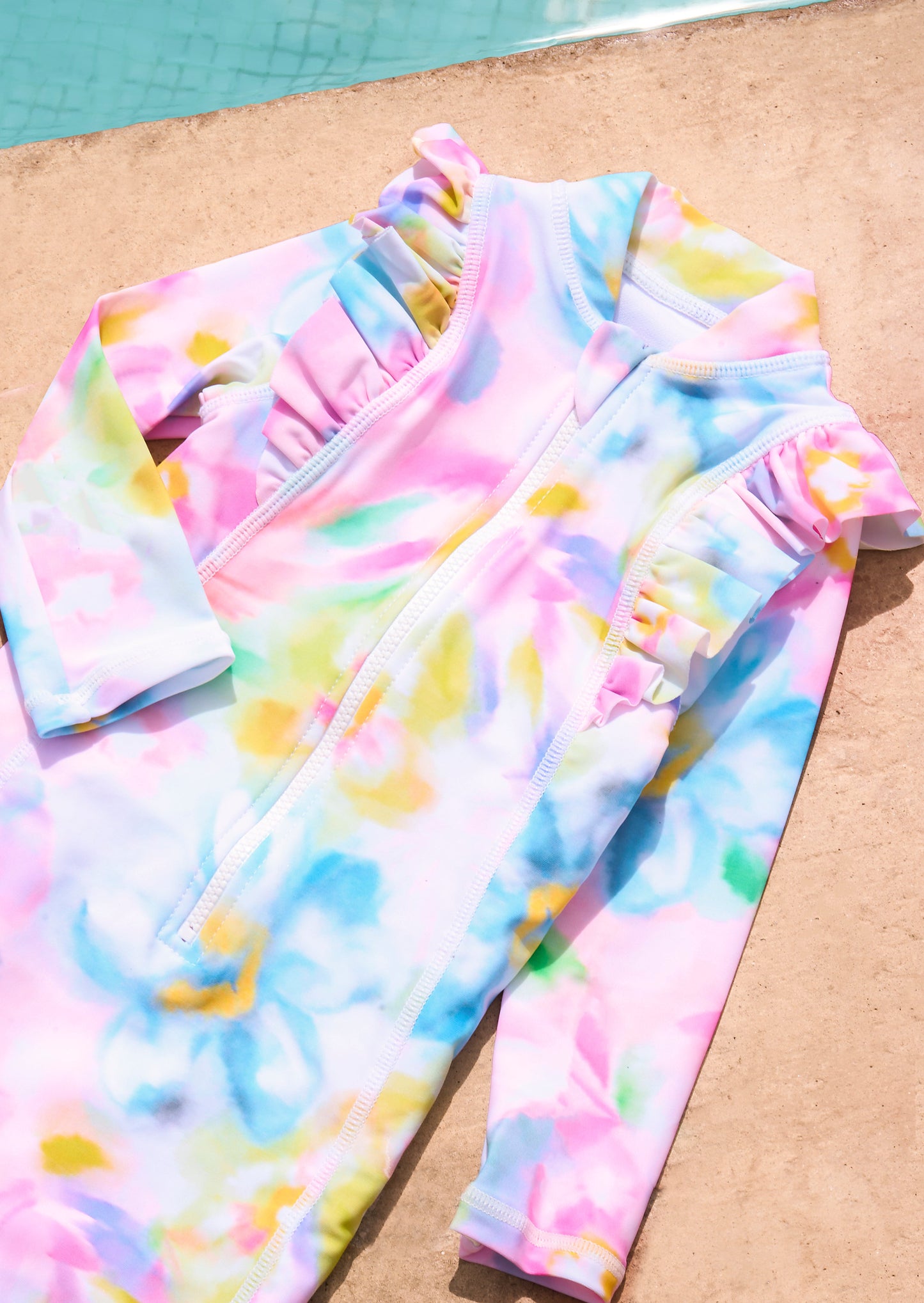Jodie Multi Sunsafe Print Toddler Swimsuit