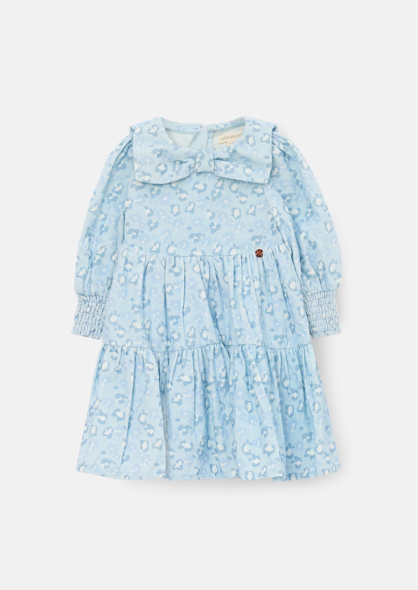 Ava Bow Collar Cord Dress