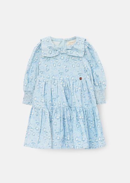 Ava Bow Collar Cord Dress