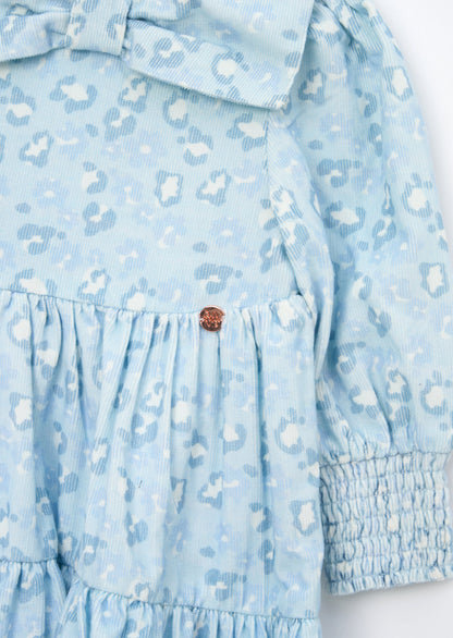 Ava Bow Collar Cord Dress