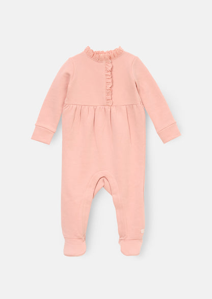 Rosa Broderie Trim Sweat Onesie