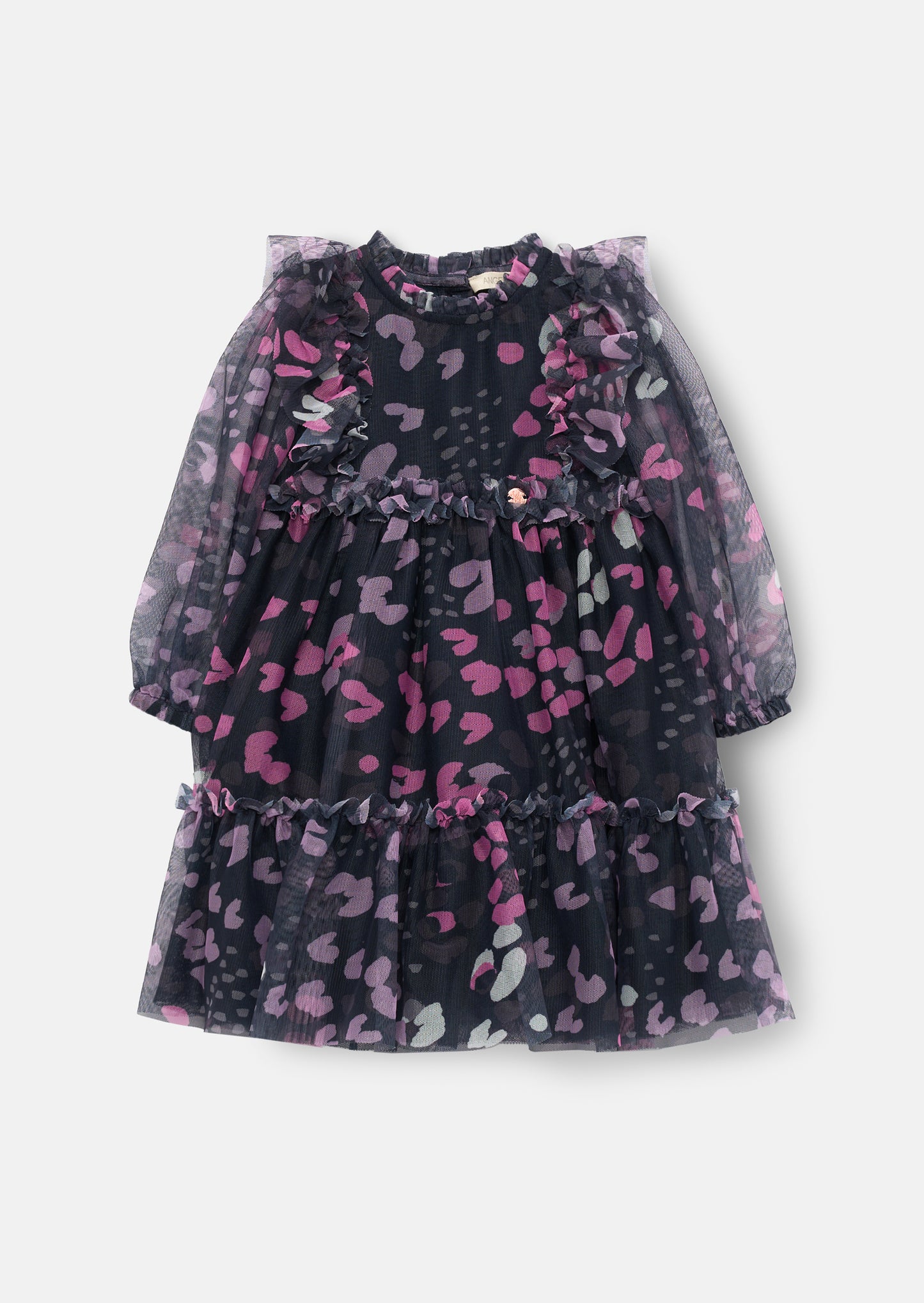 Cara Print Mesh Dress