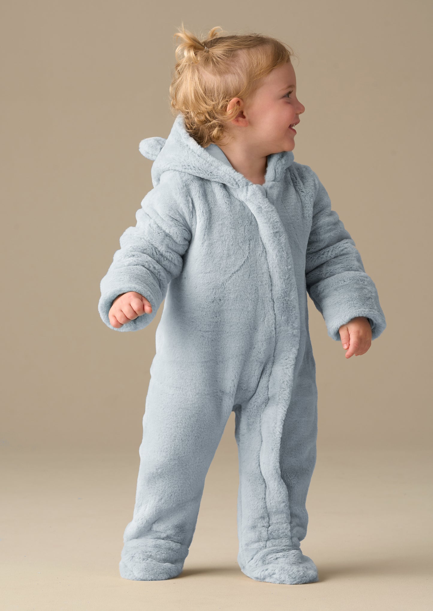 Quinn Faux Fur Pramsuit