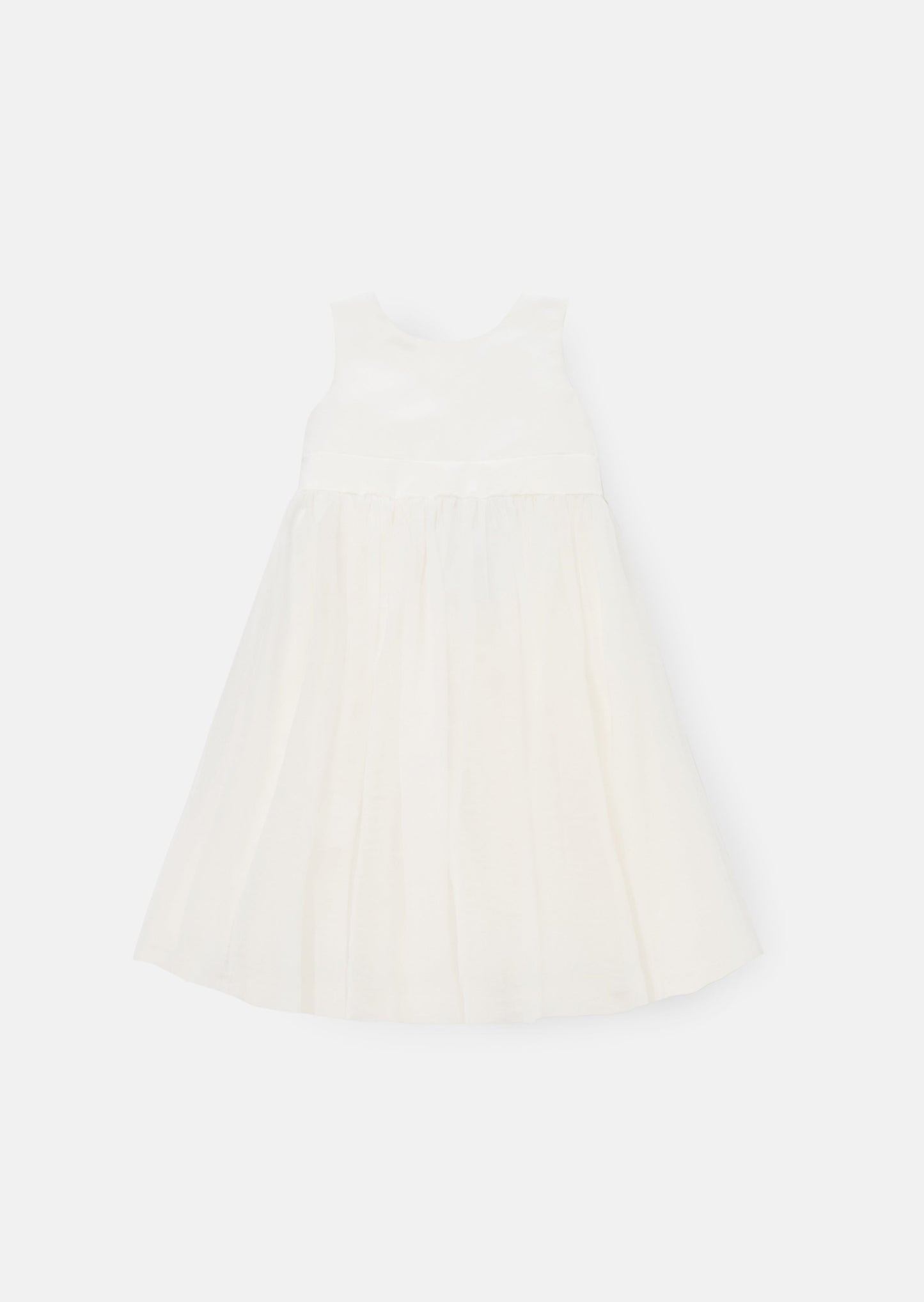 Charlotte Mini White Ballerina Bow Dress
