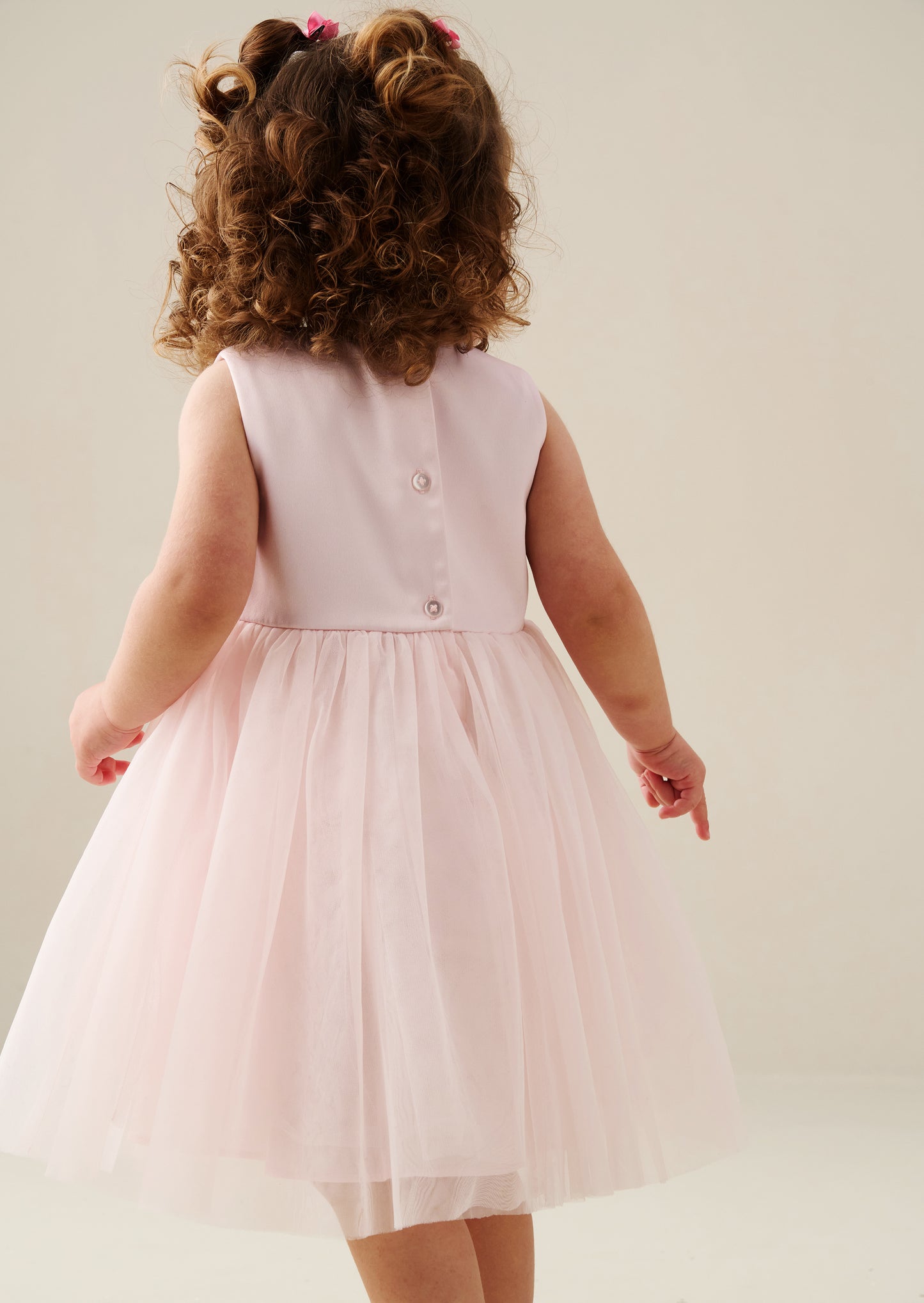 Juno Blush Flower Waist Dress