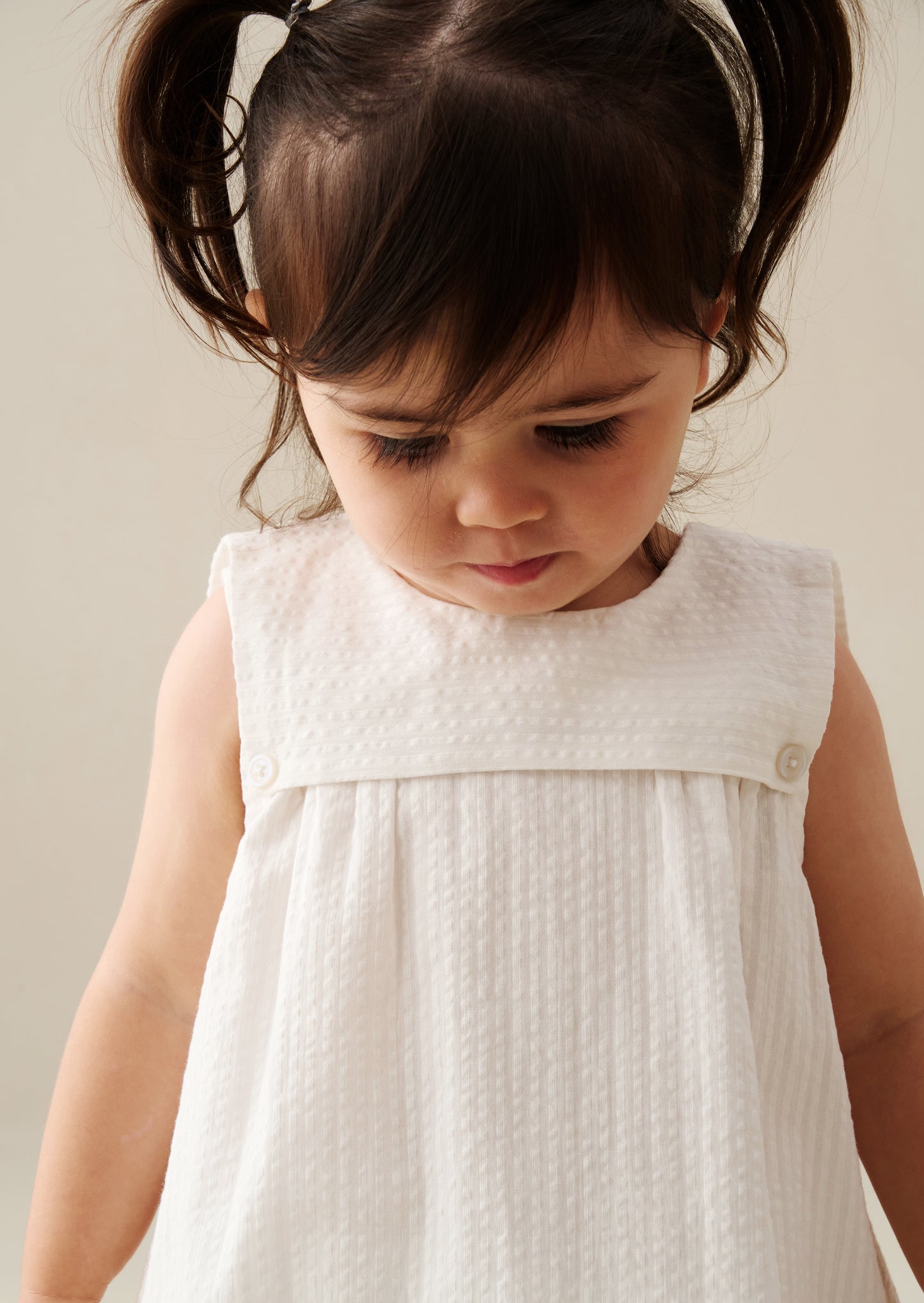Lila Stripe Ric Rac Dress And Bloomer