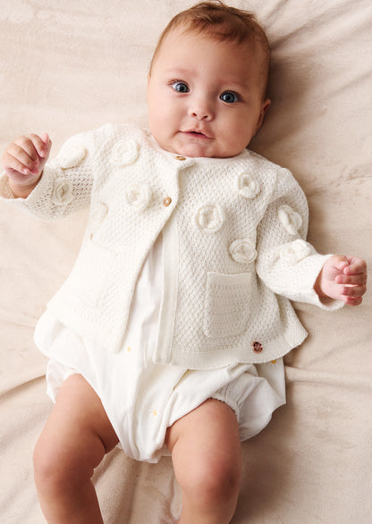 Dolly Flower Knit Cardigan