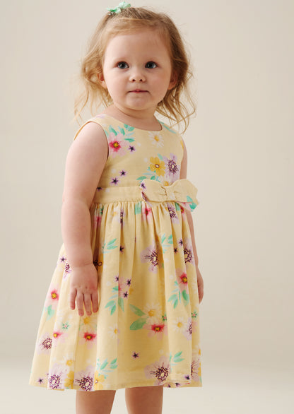 Edie Linen Floral Dress