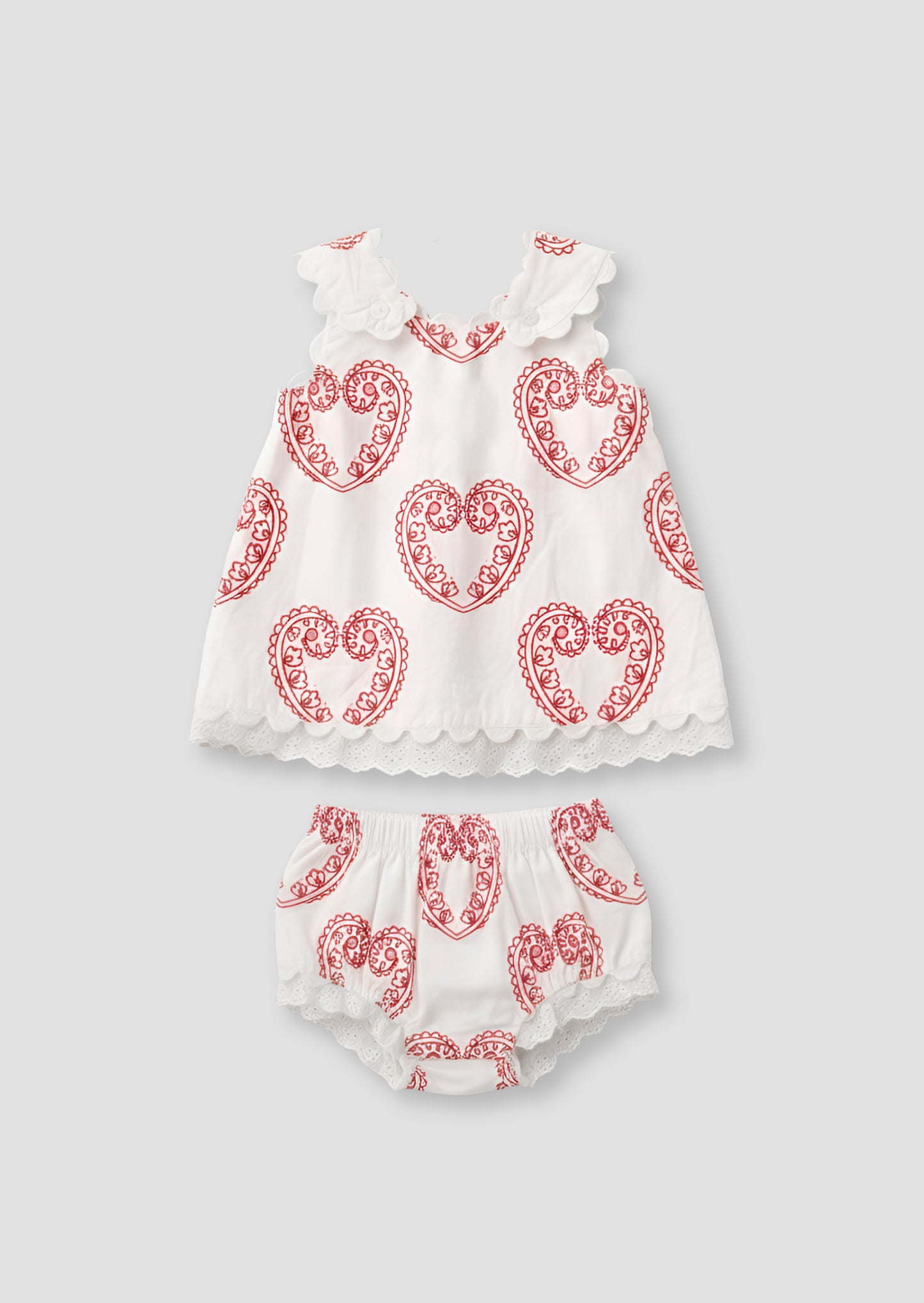 Renae Bandana Heart Print Tunic