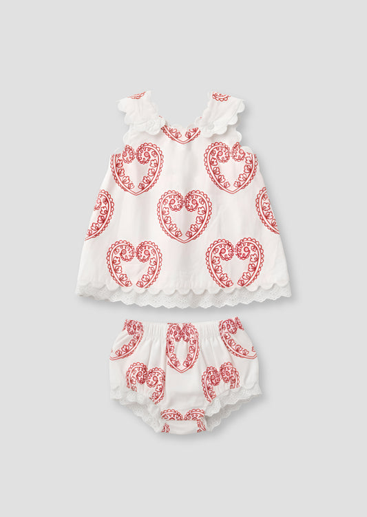 Renae Bandana Heart Print Tunic