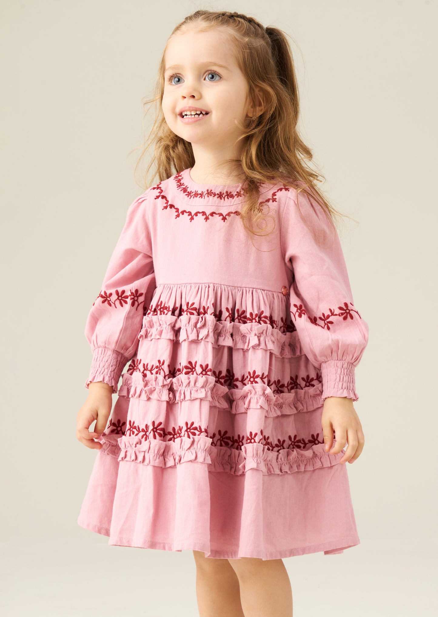 Reyna Embroidered Dress