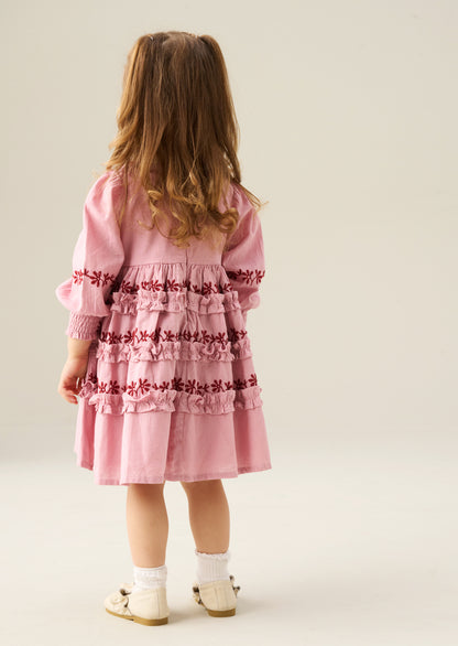 Reyna Embroidered Dress