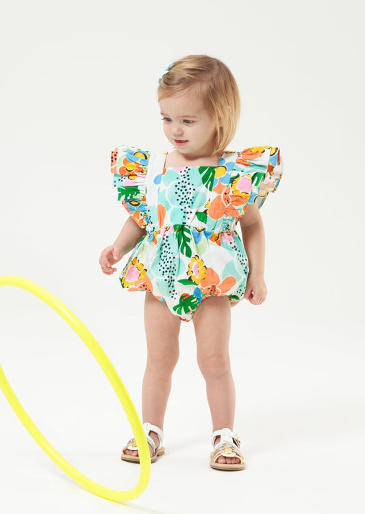 Beau Print Romper