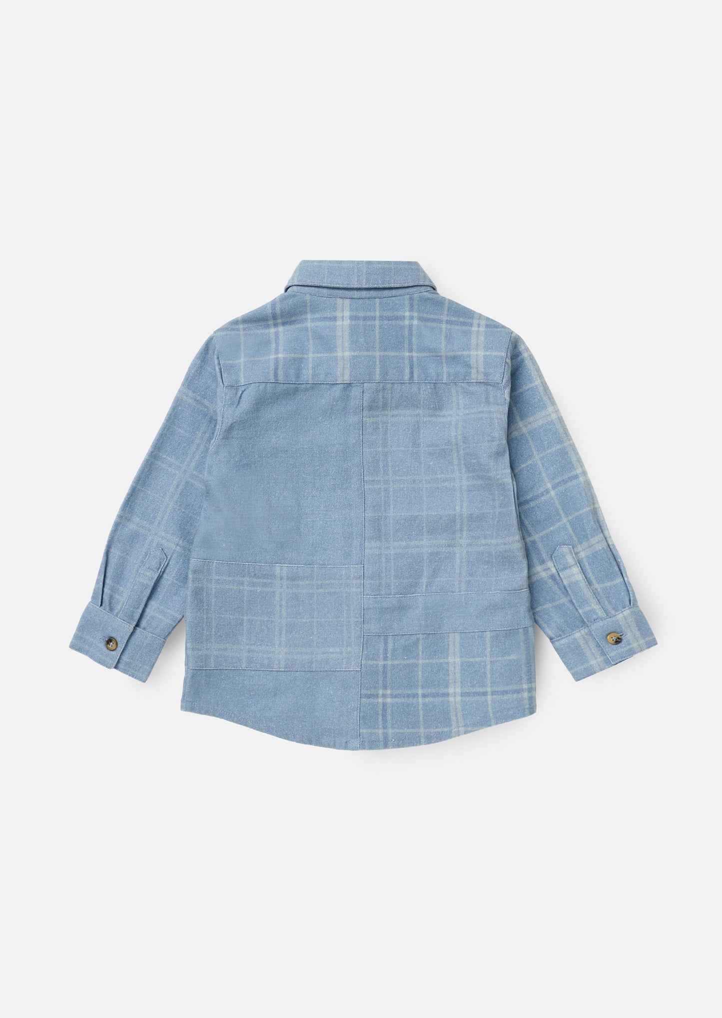 Connor Blue Block Check Shirt