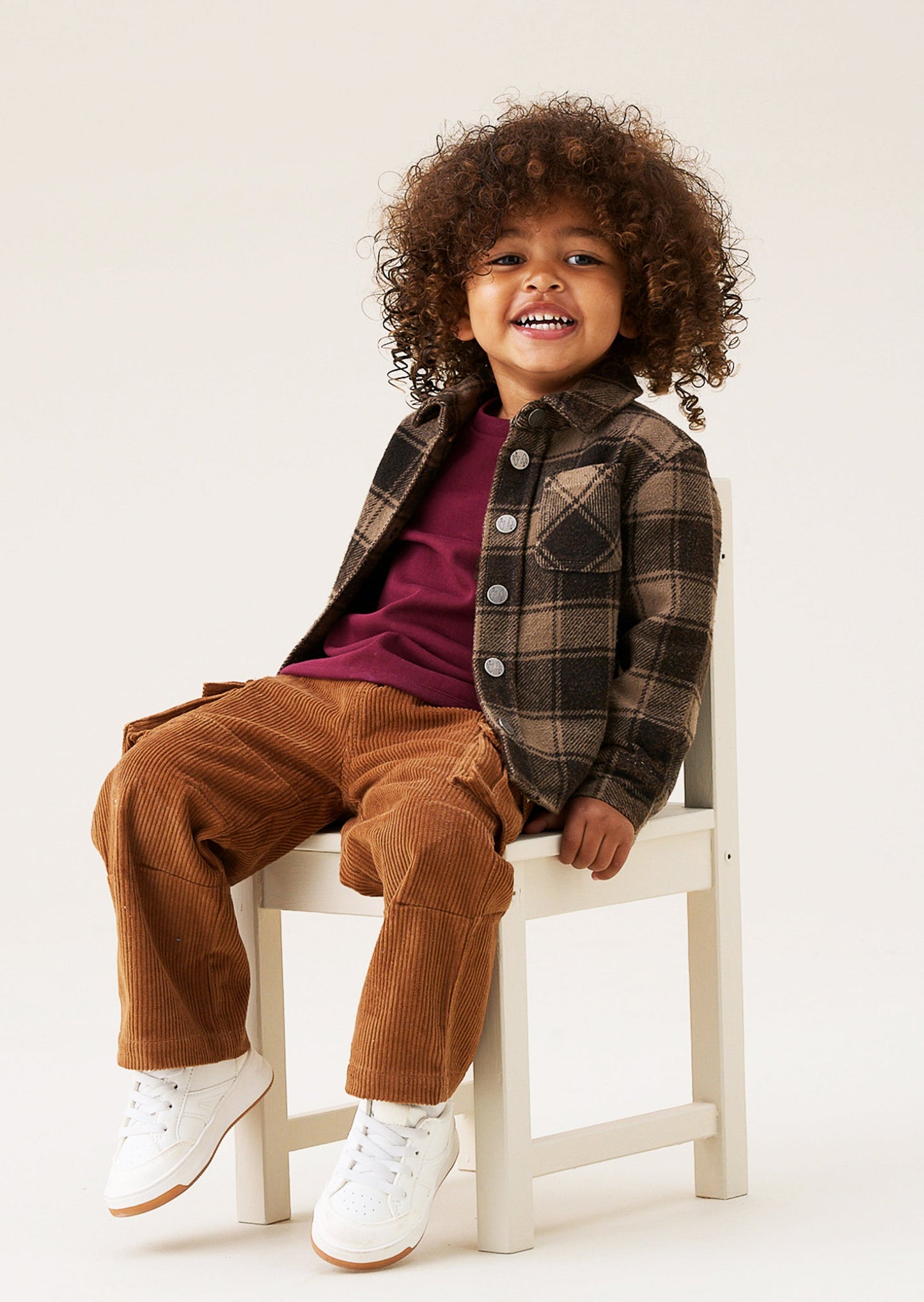 Nicholas Mini Cord Skater Trousers