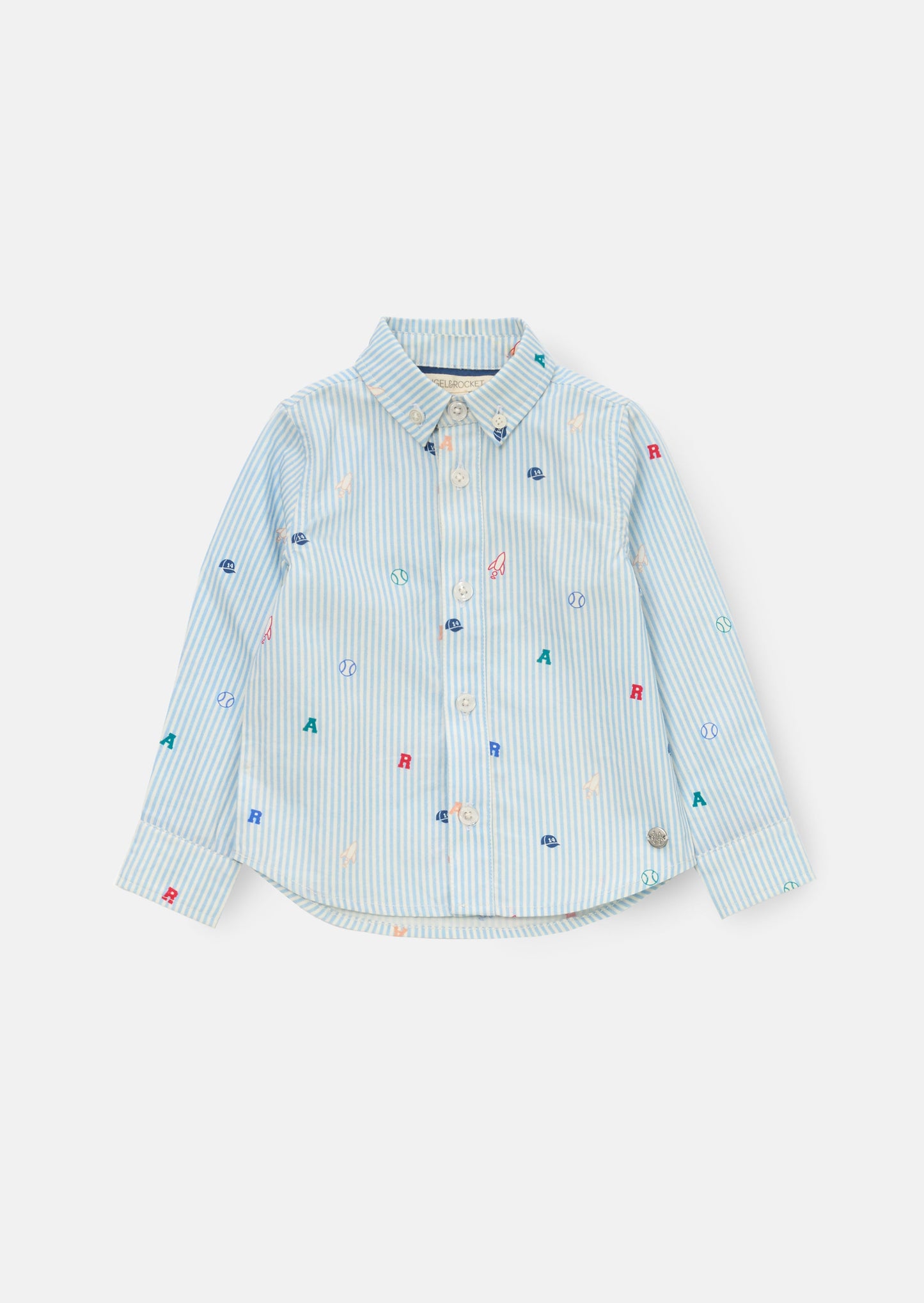Zion Mini All Over Print Stripe Shirt