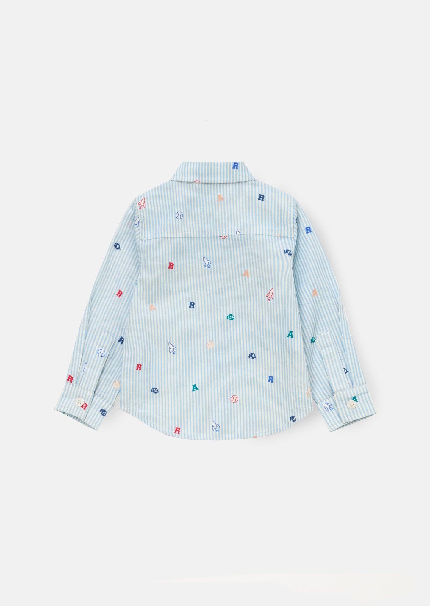Zion Mini All Over Print Stripe Shirt