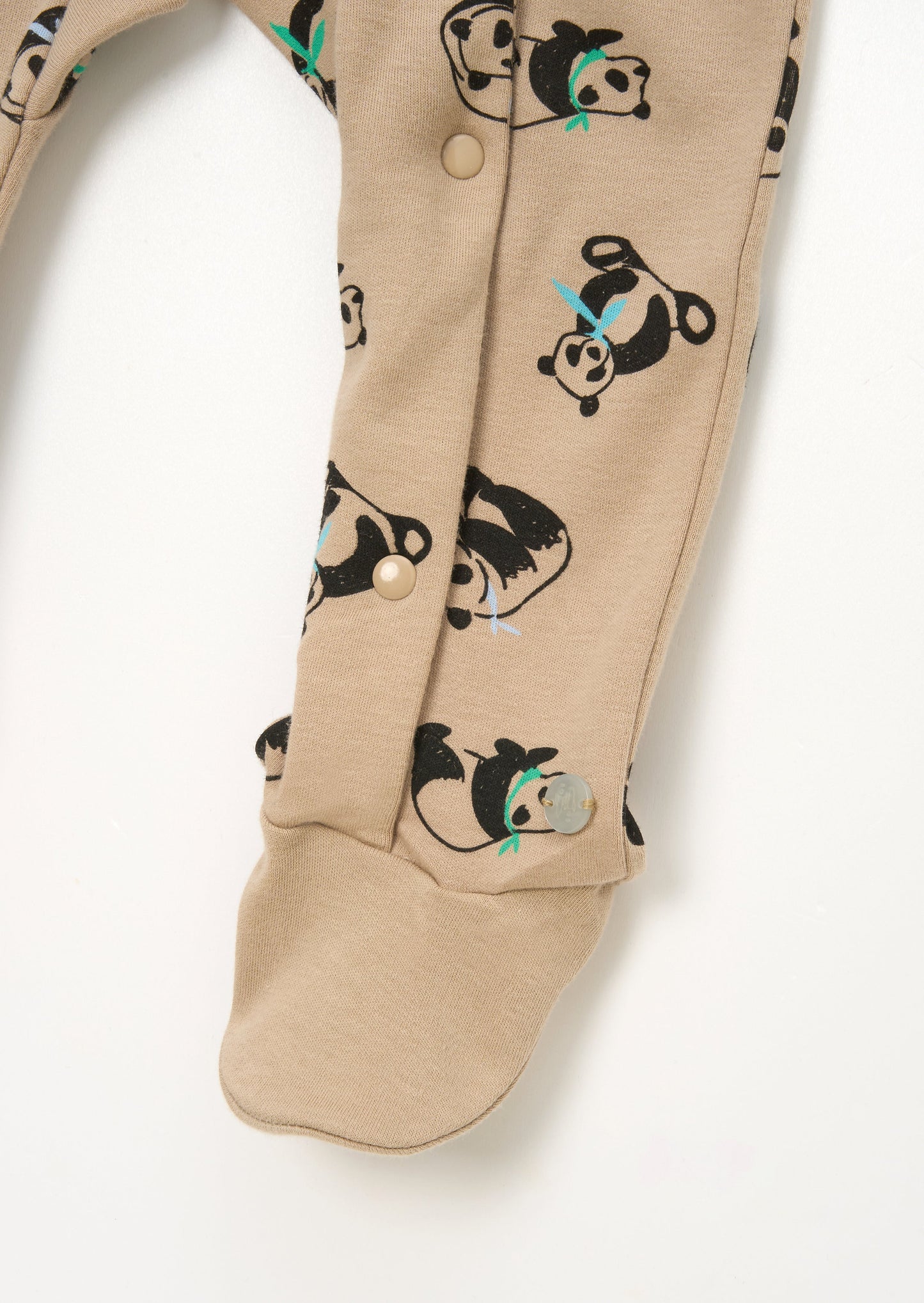 Reggie Panda Print Sleepsuit