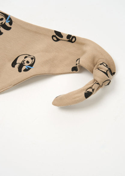 Reggie Panda Print Sleepsuit