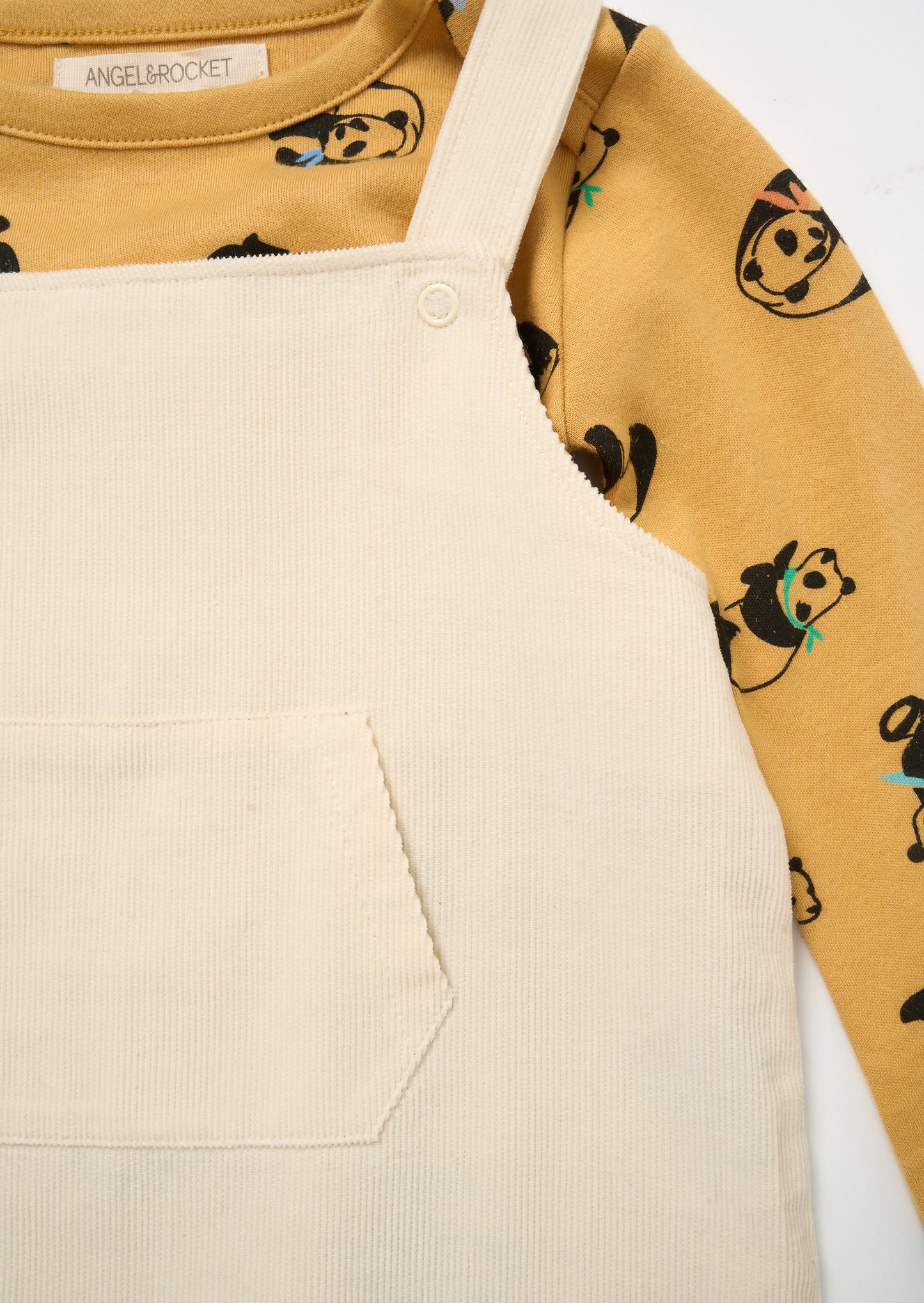 Rory Cord Dungaree and Bodysuit