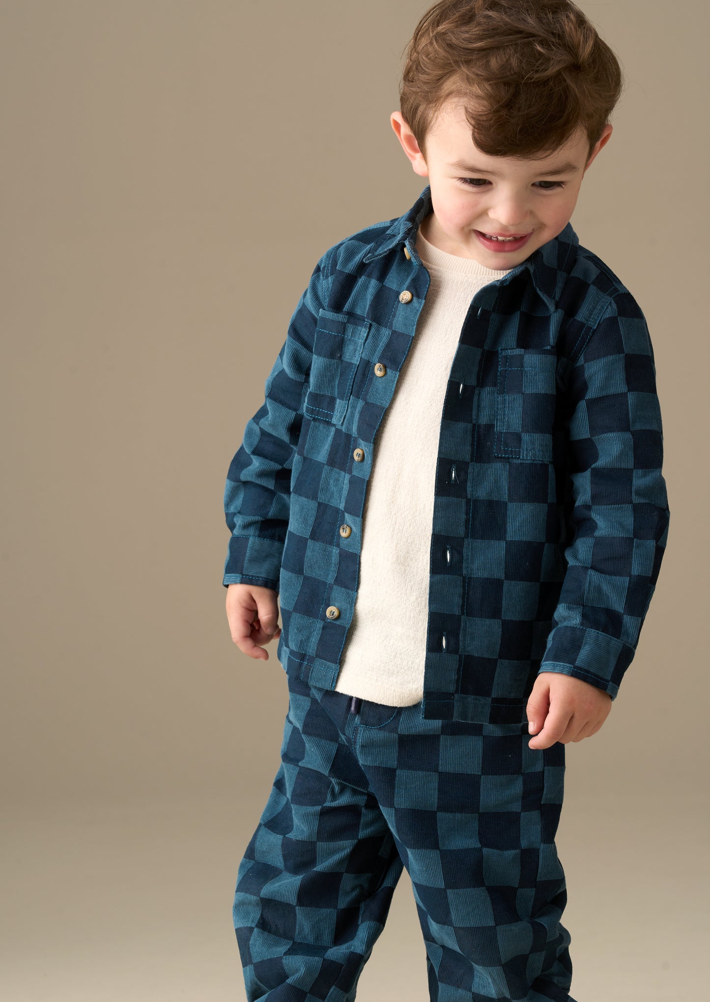 Tommy Cord Check Shirt