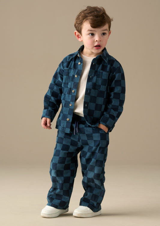 Tommy Cord Check Trouser