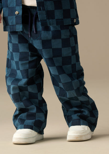 Tommy Cord Check Trouser