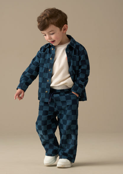 Tommy Cord Check Trouser