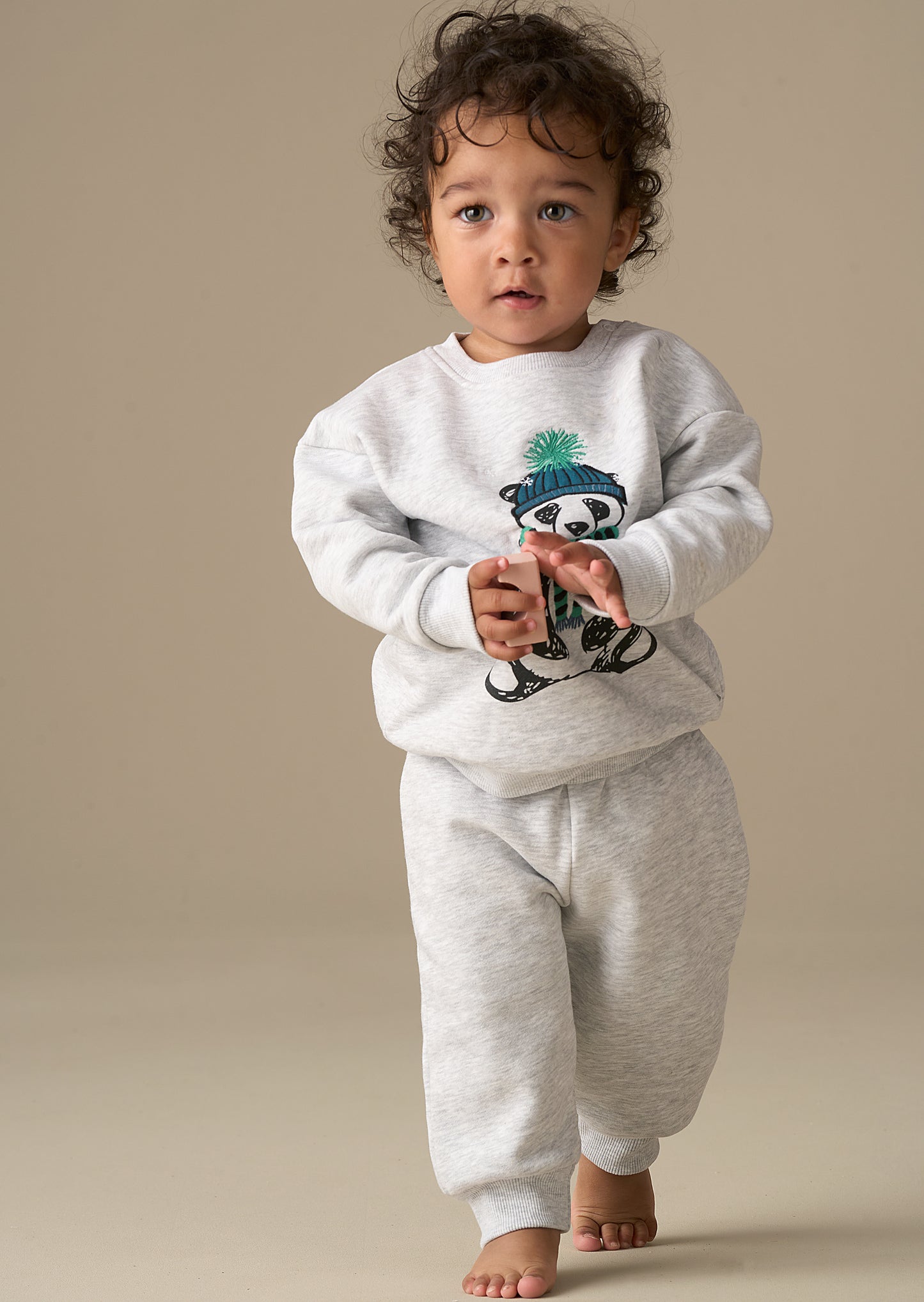 Otto Winter Panda Sweat And Jogger