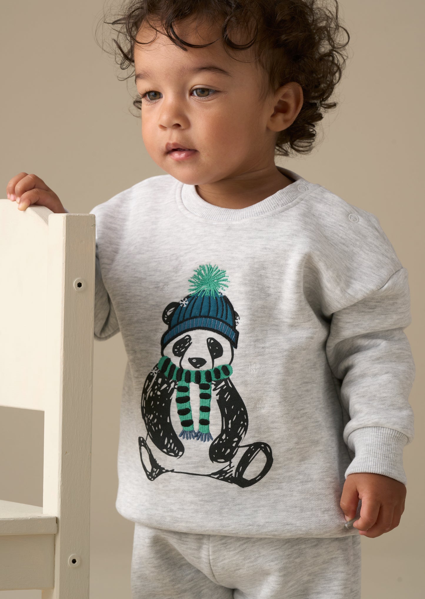 Otto Winter Panda Sweat And Jogger