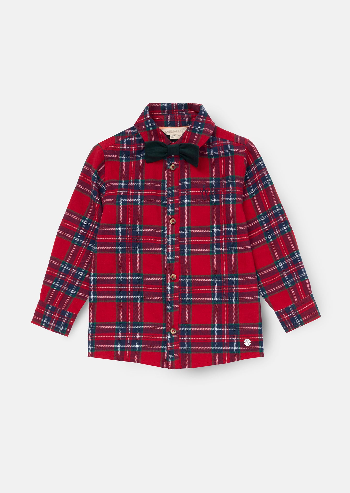 Camden Brushed Shirt With Bow Tie