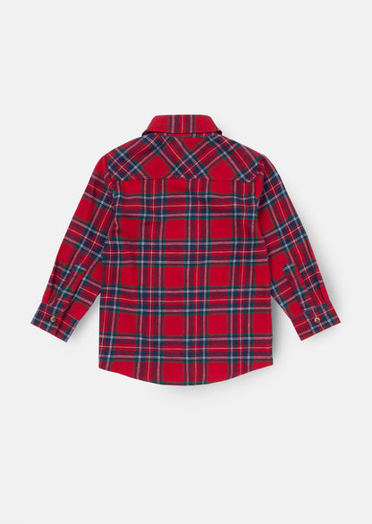 Camden Brushed Shirt With Bow Tie