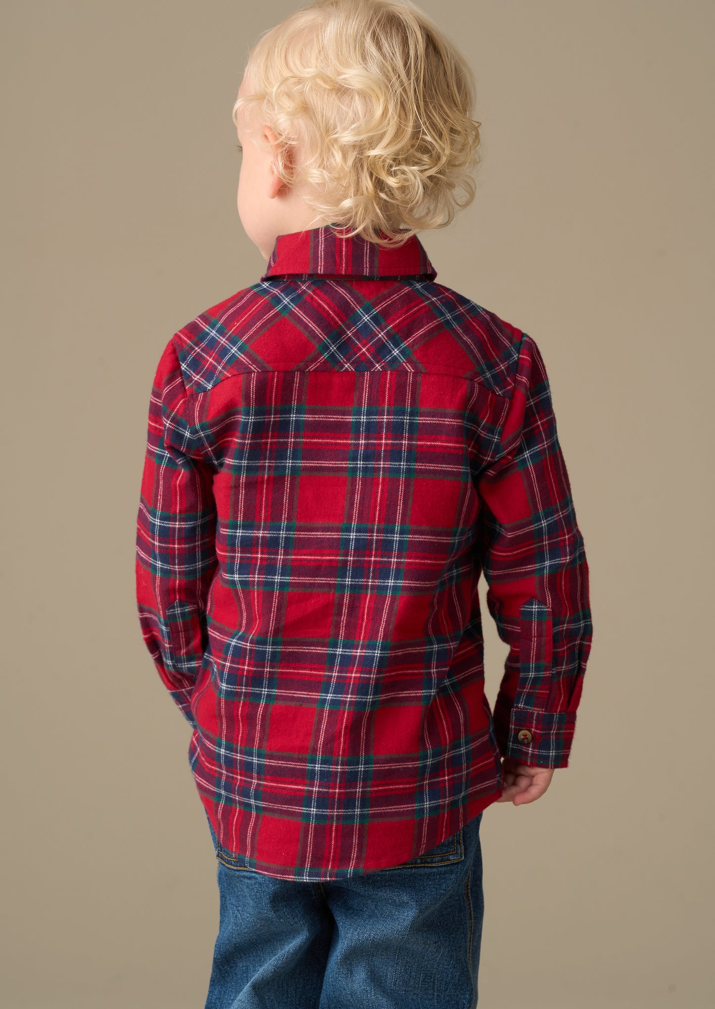 Camden Brushed Shirt With Bow Tie