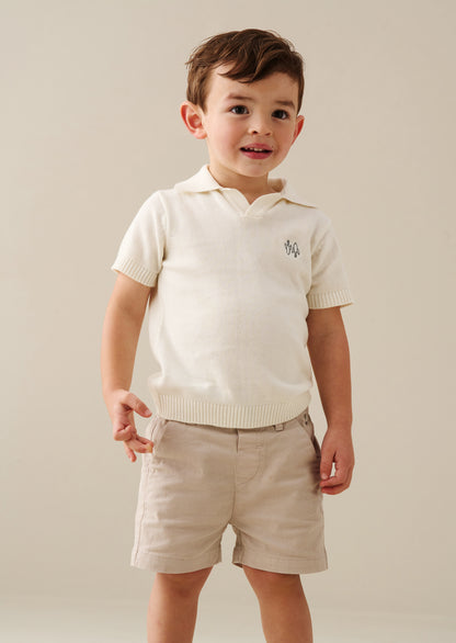 Tate Knitted Polo