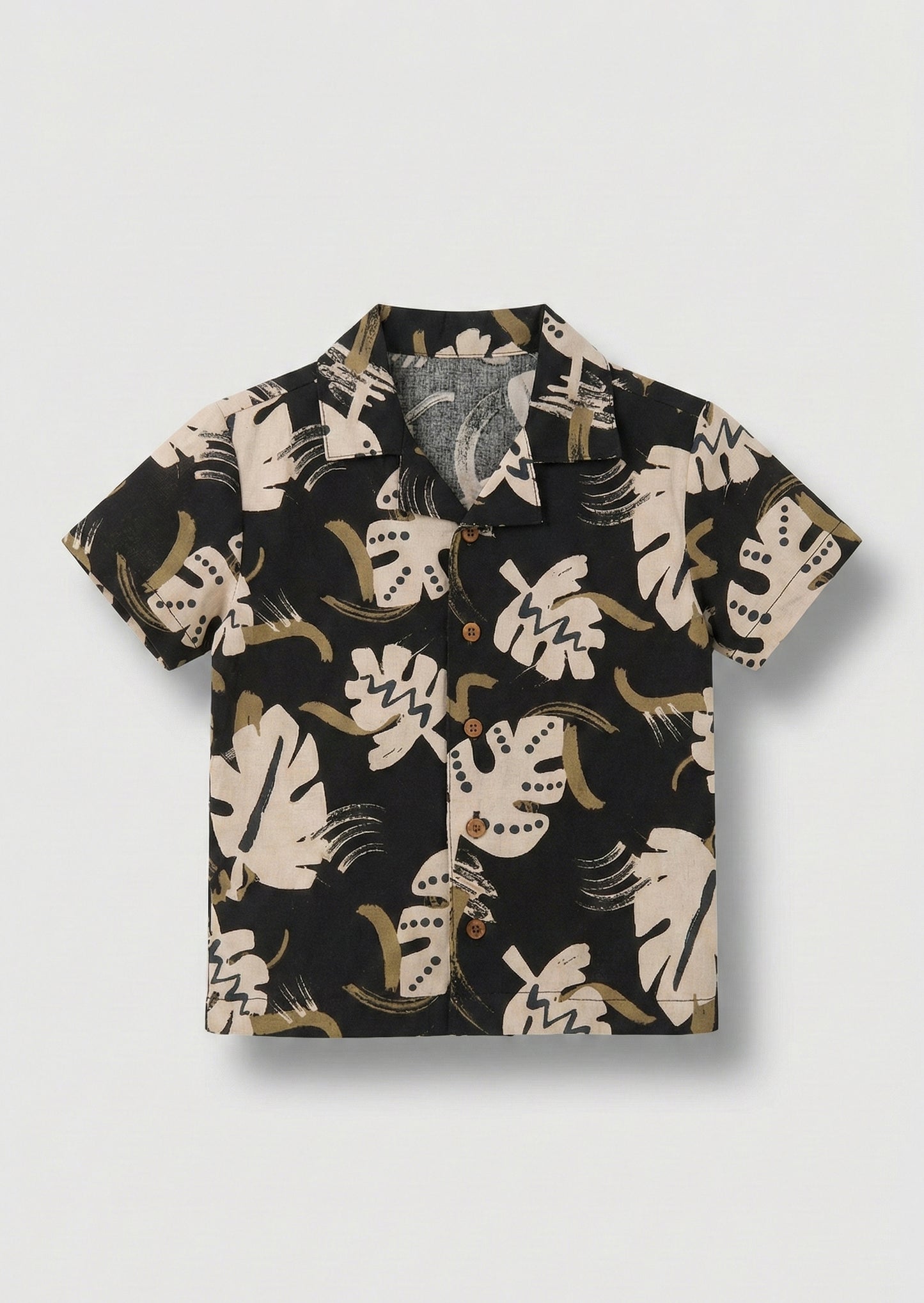 Finn Palm Leaf Print Shirt
