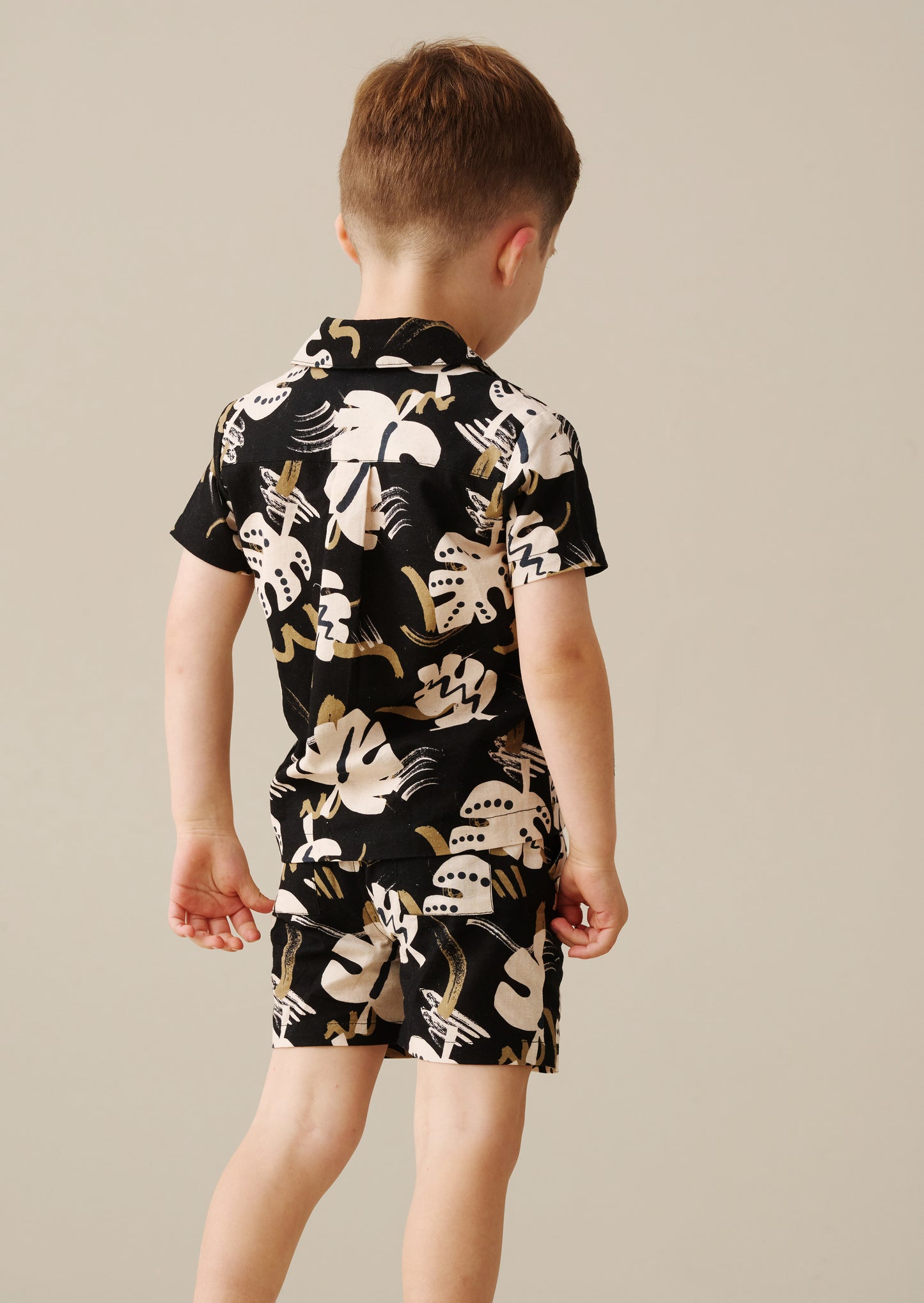 Finn Palm Leaf Print Shirt