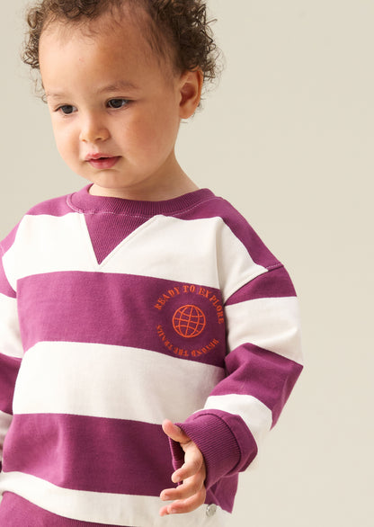 Declan Stripe Sweatshirt