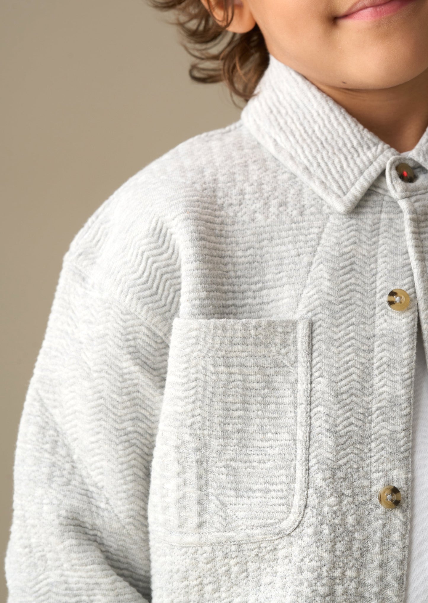 Malik Quilted Knit Shirt