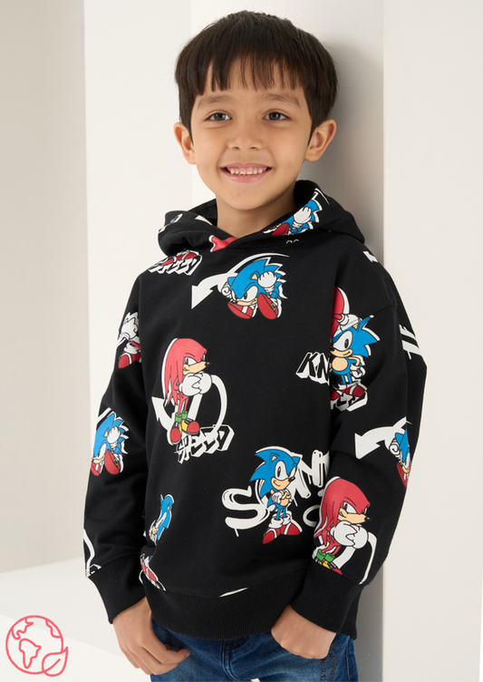 Sonic Print Hoodie