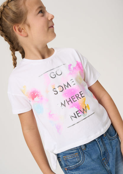 Brooke Tie Side T Shirt